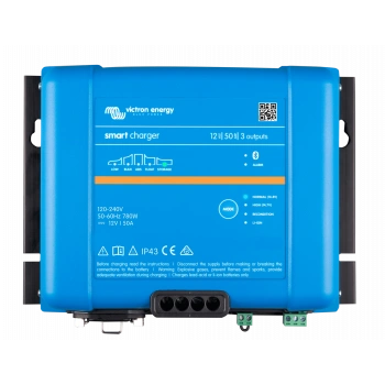 Victron Akü Şarj Cihazı Smart IP43 12V 50A Battery Charger (3 çıkış) (PSC125053095)
