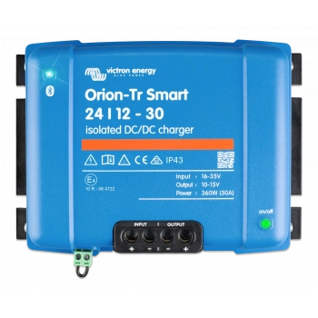 Victron DC-DC Akü Şarj Cihazı İzole Akıllı Orion-Tr Smart Isolated 24/12 30A Battery Charger (ORI241236120)