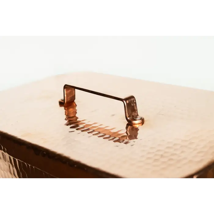 Cuvesta El Yapımı Bakır Dövme Desenli Fırın Kazanı 32×20cm 1.5mm