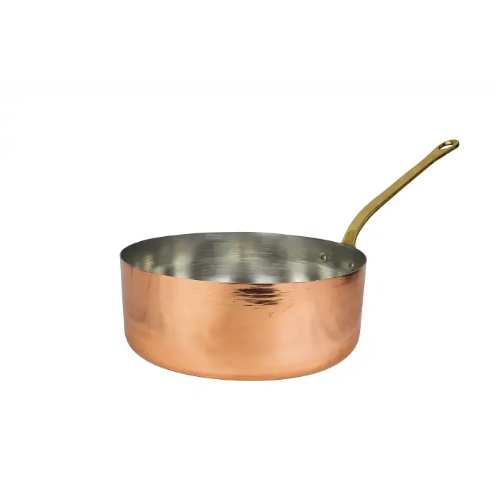 Cuvesta El Yapımı Modern Bakır Sote ve Sos Tavası 25x8cm 1.5mm