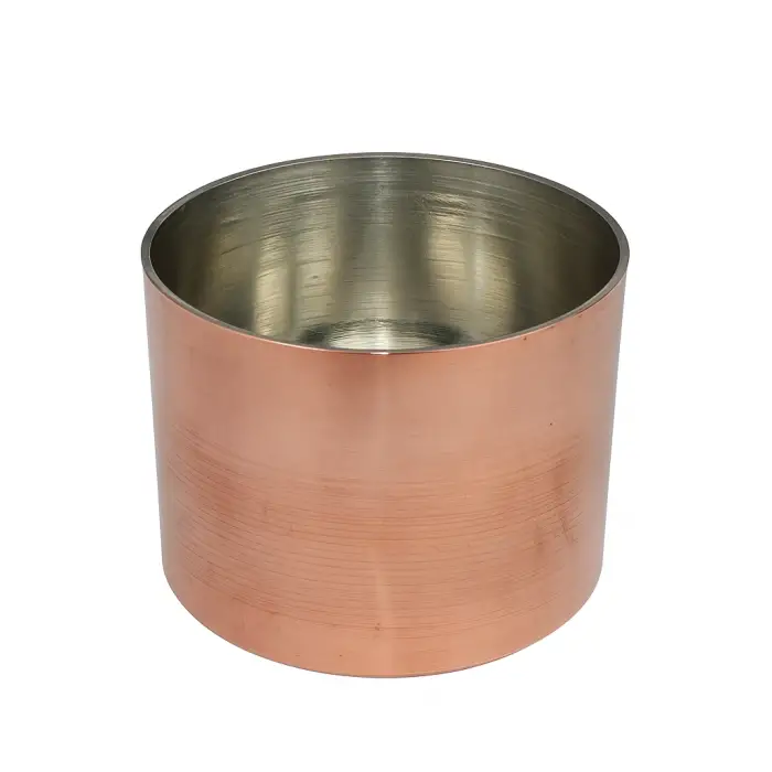 Cuvesta El Yapımı Modern Bakır Sufle ve Sütlaç Kabı 8×6cm 1.5mm