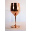 Cuvesta Şık,Modern El Yapımı Bakır Kırmızı Kokteyl Bardak 20x8cm