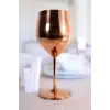 Cuvesta Şık,Modern El Yapımı Bakır Kırmızı Kokteyl Bardak 20x8cm