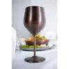 Cuvesta Modern El Yapımı Bakır Oksit Renk Kokteyl Bardak 20x8cm