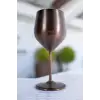 Cuvesta Modern El Yapımı Bakır Oksit Renk Kokteyl Bardak 20x8cm