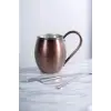Cuvesta Modern El Yapımı Modern Bakır Bardak Oksit Renk 8x10cm