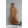 Cuvesta Zeytin Ağacı El Yapımı Saplı Sunum Tahtası 43x17 Cm