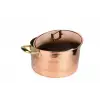 Cuvesta El Yapımı Bakır Pilav ve Karnıyarık Tenceresi 25×10cm 1.5mm