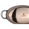 Cuvesta El Yapımı Şef Tipi Bakır Oval Tava 30x20cm 1.5mm