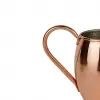 Cuvesta Modern El Yapımı Modern Bakır Bardak Kırmızı Renk 8x10cm