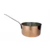 Cuvesta Modern ve Zarif El Yapımı Bakır Sütlük ve Sosluk 20×10 cm 1.5mm