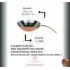 Cuvesta Şef Tipi Genişletilmiş Bakır Sote ve Sos Tavası 25×9cm 1.5mm