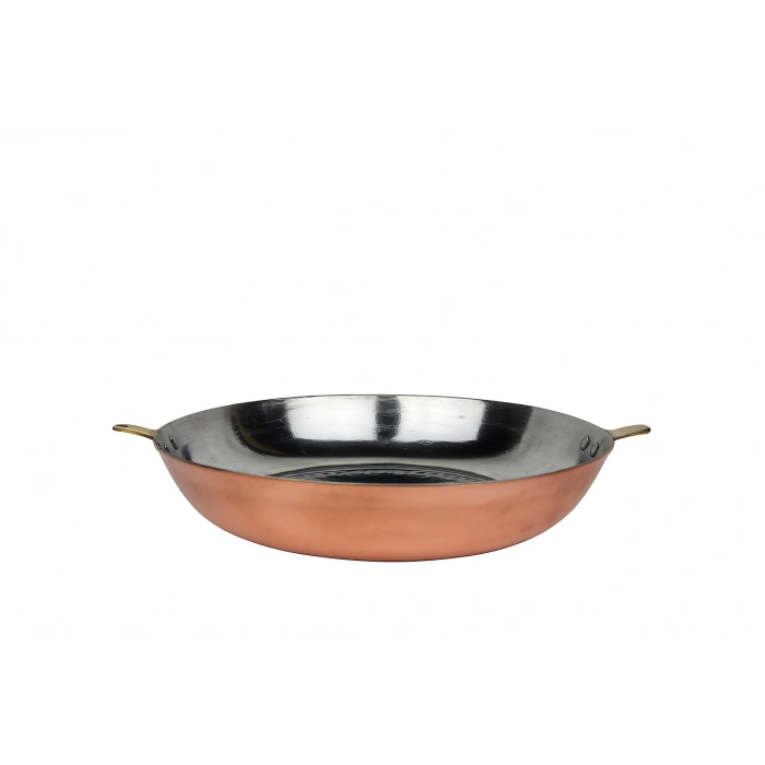 Cuvesta El Yapımı Bakır Modern Geniş Tava 25×5cm