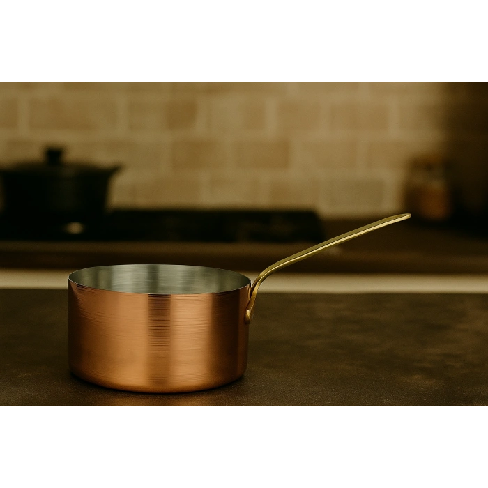 Cuvesta El Yapımı Modern Bakır Sote ve Sos Tavası 25x8cm