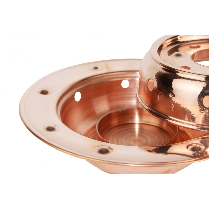 Cuvesta El Yapımı Şef Tipi Bakır Isıtıcı Altlık