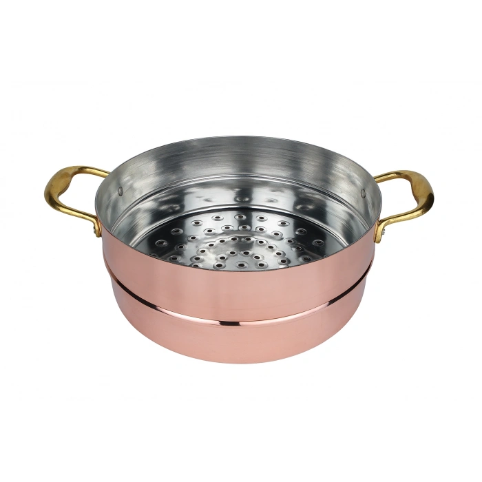 Cuvesta El Yapımı Şef Tipi Küçük Bakır Süzgeç 24x10cm