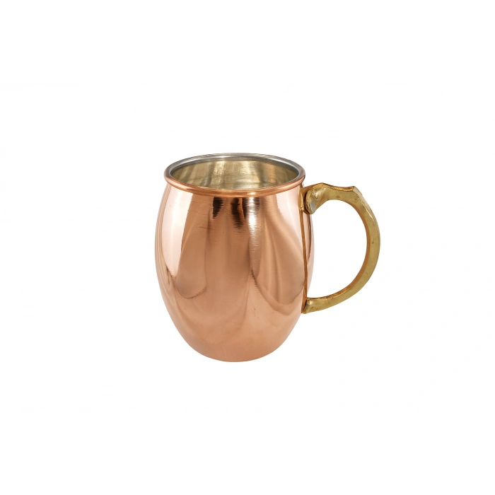 Cuvesta Modern El Yapımı Bakır Bardak 8x10cm