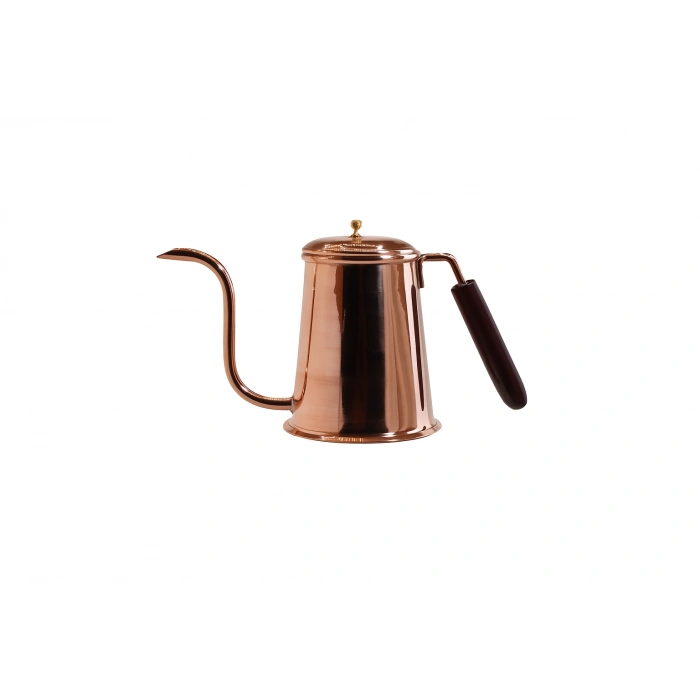 Cuvesta Modern El Yapımı Bakır Kahve Potu 13x10cm