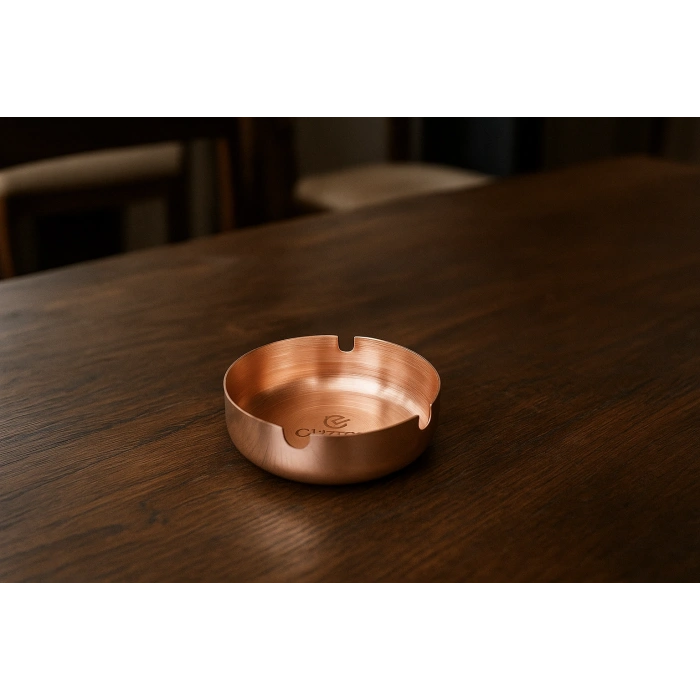 Cuvesta Modern El Yapımı Dekoratif Bakır Küllük