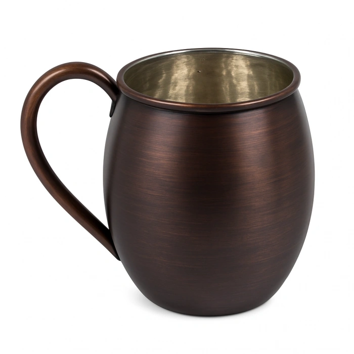 Cuvesta Modern El Yapımı Klasik Bakır Bardak 8x10cm