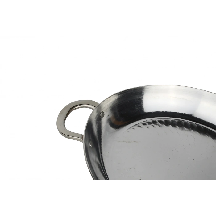 Cuvesta Modern El Yapımı Şef Tipi Bakır Geniş Tava 30×5 cm