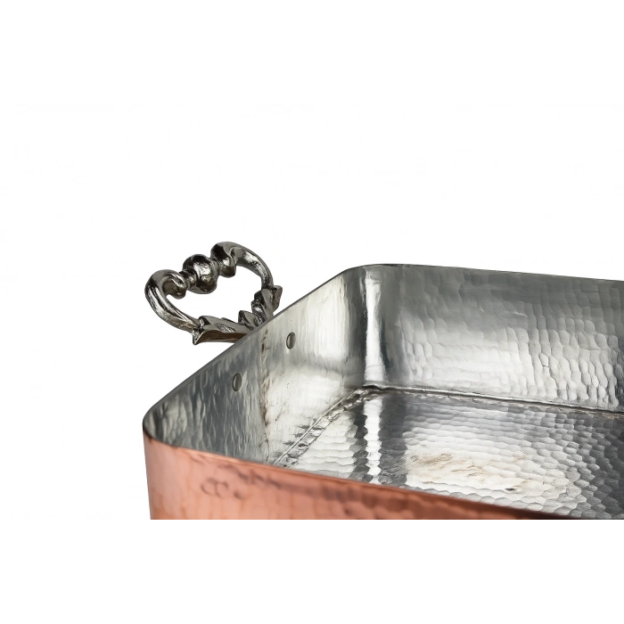 Cuvesta Şef Tipi Bakır Fırın Tepsisi El Yapımı 50×30cm