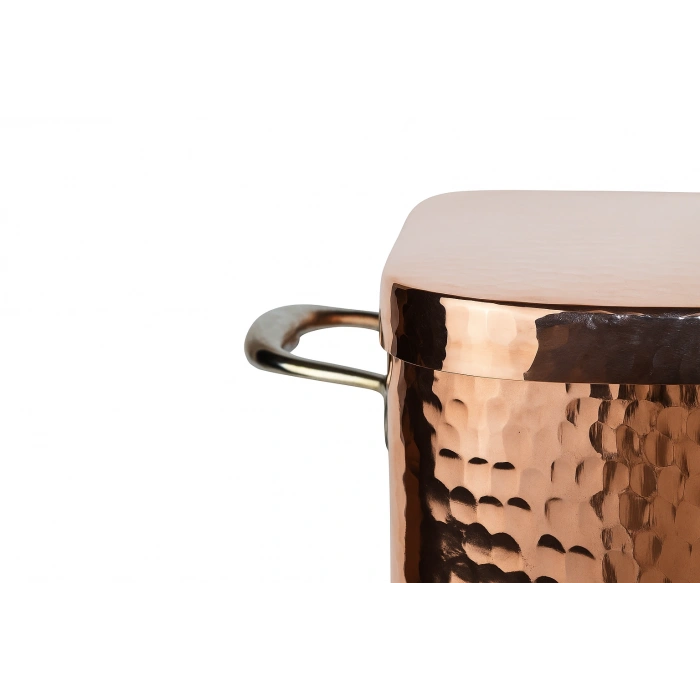 Cuvesta Şef Tipi El Yapımı Bakır Fırın Kazanı 32×22cm