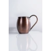 Cuvesta Modern El Yapımı Modern Bakır Bardak Oksit Renk 8x10cm