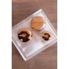 Cuvesta El Yapımı Gold Bakır Şekerlik ve Çerezlik Seti
