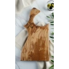 Cuvesta Zeytin Ağacı El Yapımı Balta Şekli Kesme Tahtası 35x18 cm