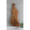 Cuvesta Zeytin Ağacı El Yapımı Saplı Sunum Tahtası 43x17 Cm