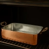 Cuvesta Şef Tipi Bakır Fırın Tepsisi El Yapımı 50×30cm