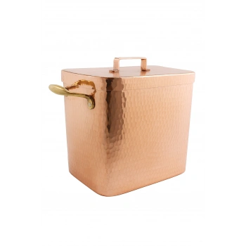 Cuvesta El Yapımı Bakır Dövme Desenli Fırın Kazanı 32×20cm