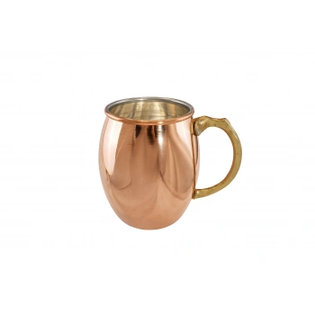 Cuvesta Modern El Yapımı Bakır Bardak 8x10cm