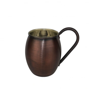 Cuvesta Modern El Yapımı Klasik Bakır Bardak 8x10cm