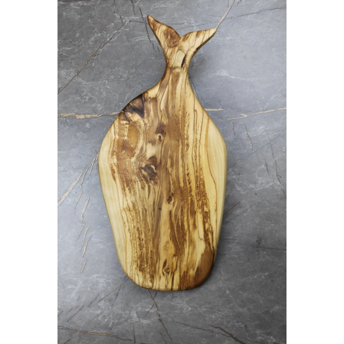 Cuvesta Zeytin Ağacından Balık Kesme Tahtası