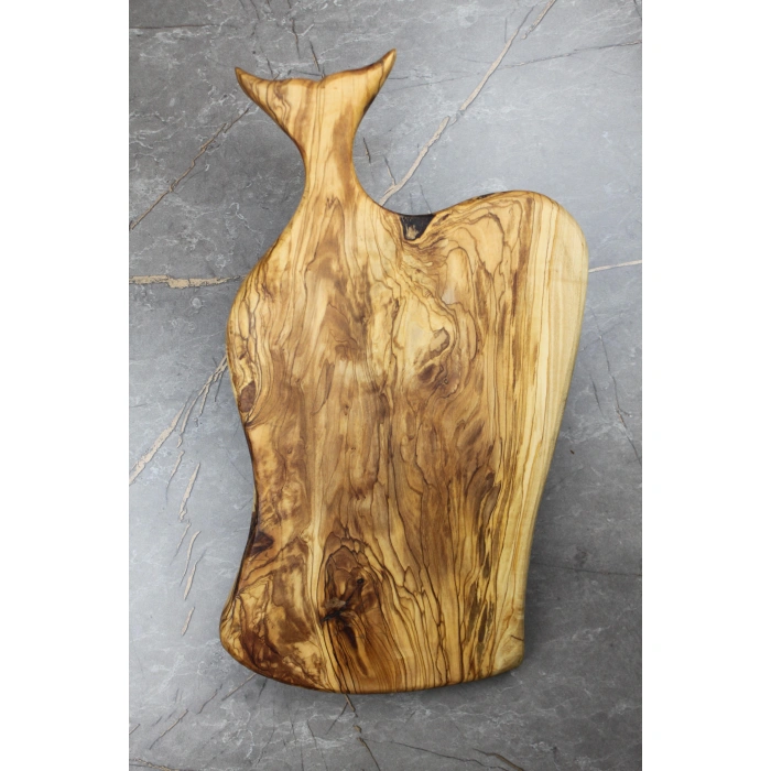 Cuvesta Zeytin Ağacından Balık Kesme Tahtası