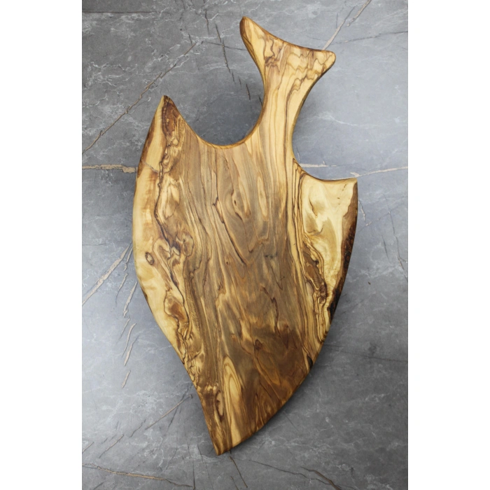 Cuvesta Zeytin Ağacından Balık Kesme Tahtası