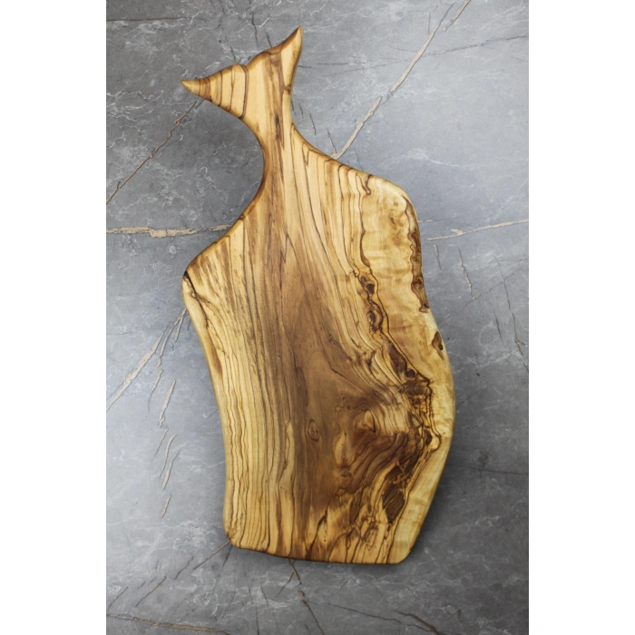 Cuvesta Zeytin Ağacından Balık Kesme Tahtası