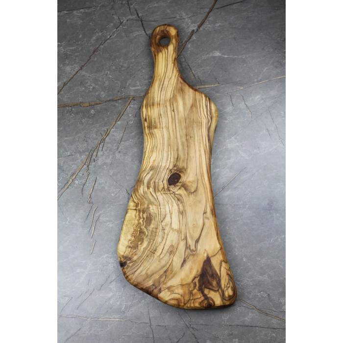 Cuvesta Zeytin Ağacından Sunum ve Kesme Tahtası