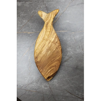 Cuvesta Zeytin Ağacından Balık Kesme Tahtası