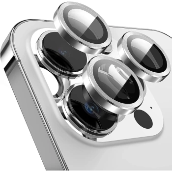 İPhone 12 Pro Uyumlu Kamera Lens Koruyucu Silver Renk Lens Koruma