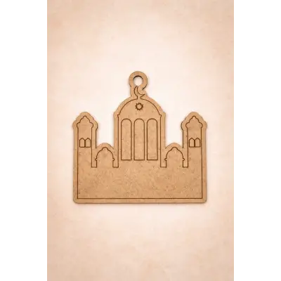 Ahşap Ramazan Camii Boyama Figürü