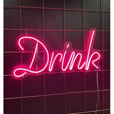 Neon Led Drink Yazısı