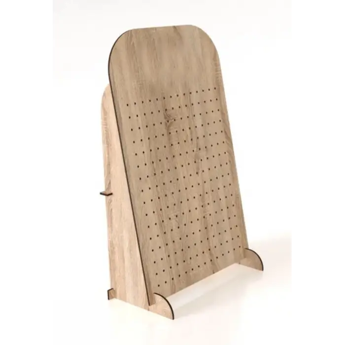 Ahşap Dekoratif Küpe Takı Standı