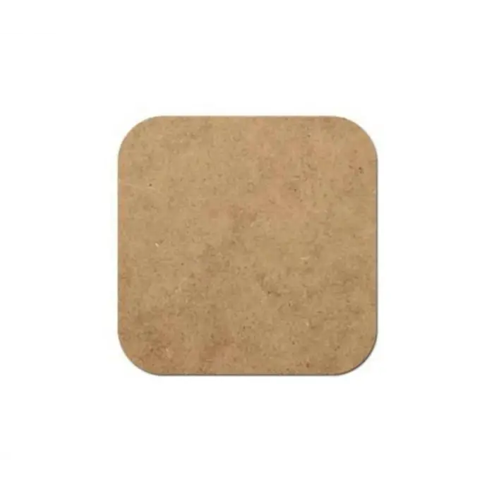Ahşap Supla Levha 12 Adet 3 Mm Ham Mdf 33 Cm Çap Kare Servis Altı Supla