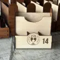 Ahşap Cafe Restaurant ve Oteller için Masa Üstü Peçetelik MDL 7