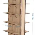 Ahşap Kozmetik Takı Ürün Standı 3 mm mdf Lazer Kesim