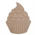 Cupcake Ahşap Boyama