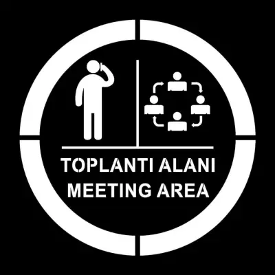 Toplantı Alanı Boyama Şablonu 3 mm Ham MDF
